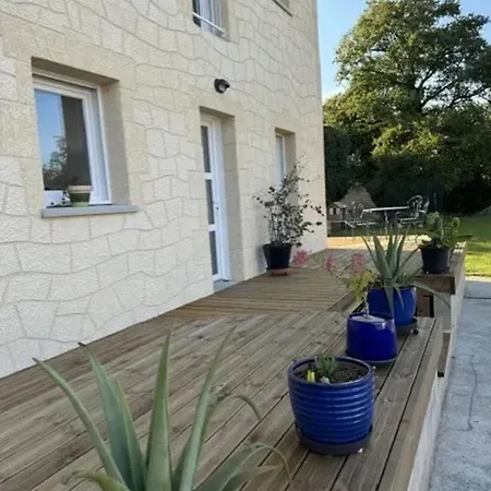 度假居 Maison Familiale Avec Jardin A 圣梅内乌勒