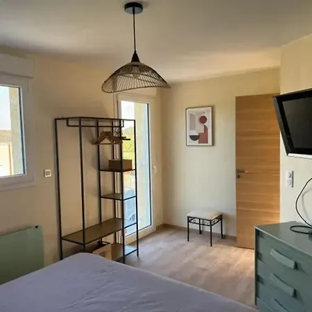 度假居 Maison Familiale Avec Jardin A 圣梅内乌勒